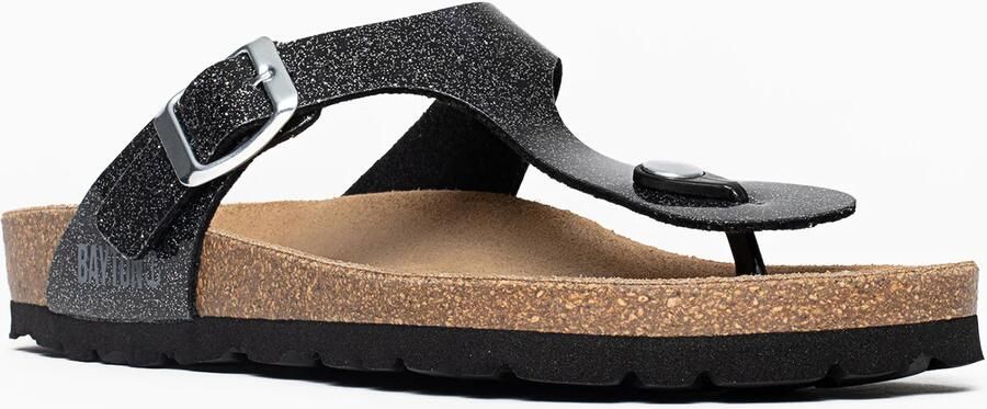 Bayton Teenslipper 'Mercure' donkergrijs - Foto 3