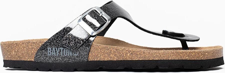 Bayton Teenslipper 'Mercure' donkergrijs - Foto 5