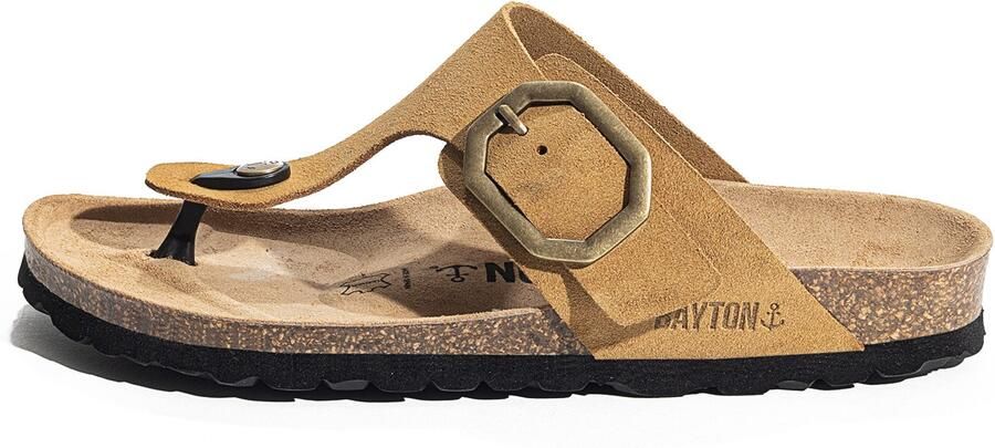 Bayton Teenslipper 'Mercure' geel