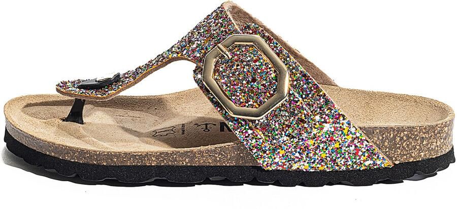 Bayton Teenslipper 'Mercure' gemengde kleuren