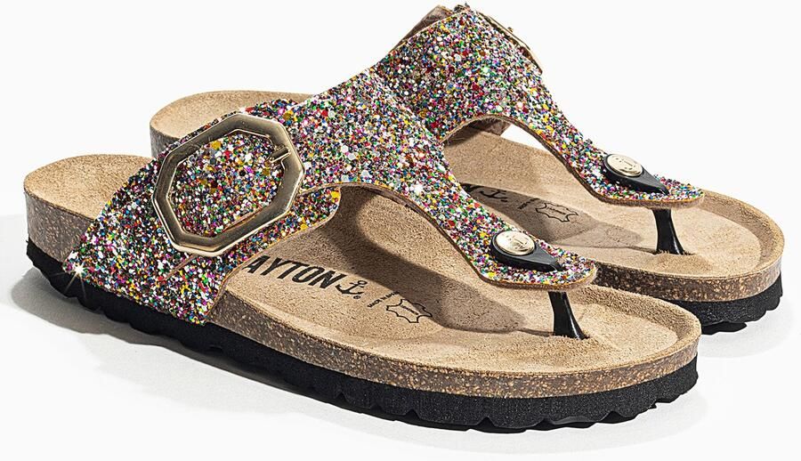 Bayton Teenslipper 'Mercure' gemengde kleuren - Foto 4