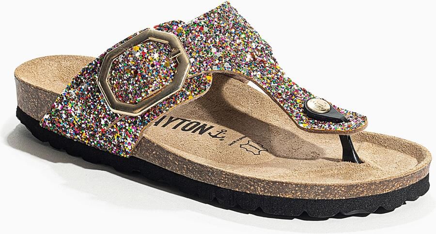 Bayton Teenslipper 'Mercure' gemengde kleuren - Foto 5