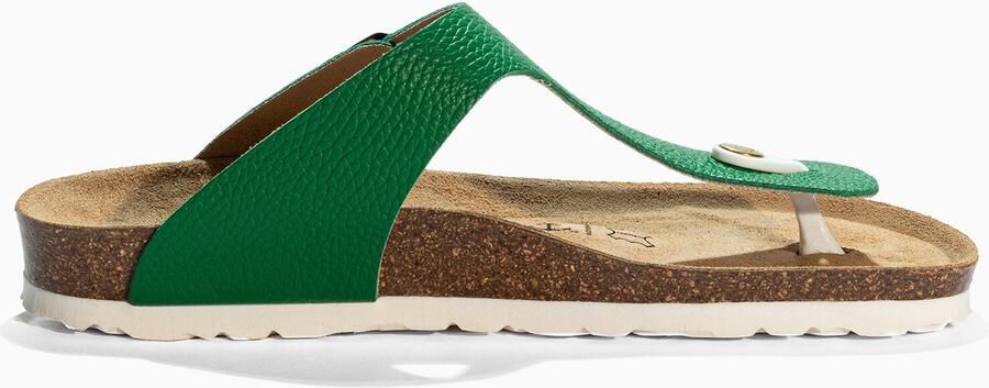Bayton Teenslipper 'Mercure' goud groen wit - Foto 6