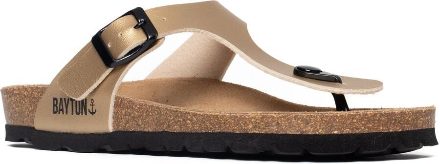Bayton Teenslipper 'Mercure' goud - Foto 3