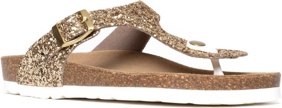 Bayton Teenslipper 'Mercure' goud - Foto 3