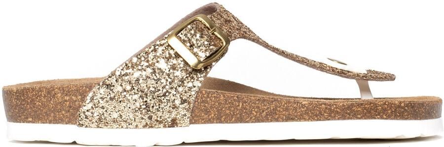 Bayton Teenslipper 'Mercure' goud - Foto 6