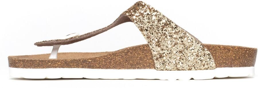 Bayton Teenslipper 'Mercure' goud - Foto 5