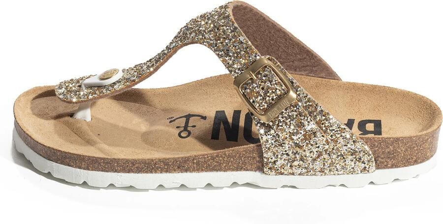 Bayton Teenslipper 'MERCURE' goud