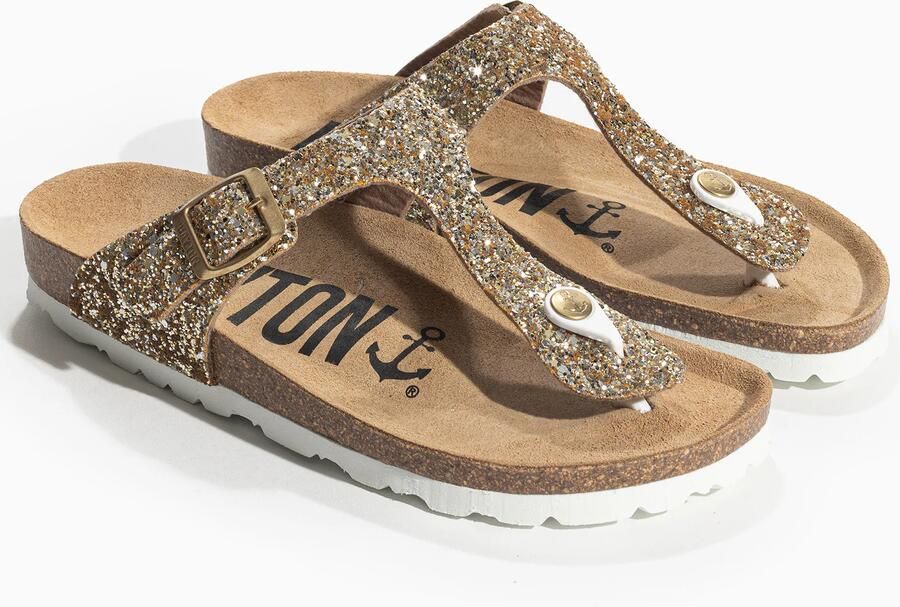 Bayton Teenslipper 'MERCURE' goud - Foto 2
