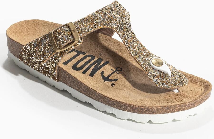 Bayton Teenslipper 'MERCURE' goud - Foto 3