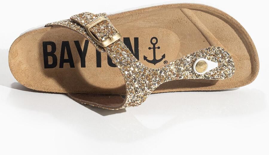 Bayton Teenslipper 'MERCURE' goud - Foto 6