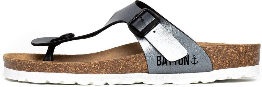 Bayton Teenslipper 'MERCURE' grijs