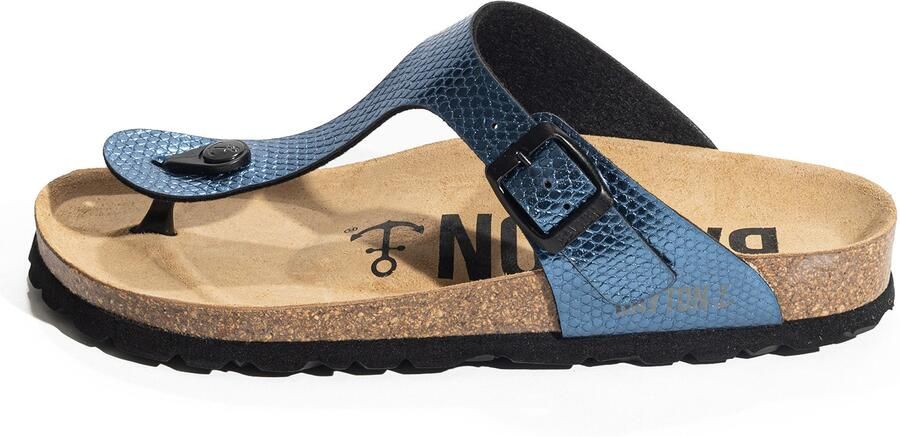 Bayton Teenslipper 'MERCURE' kobaltblauw