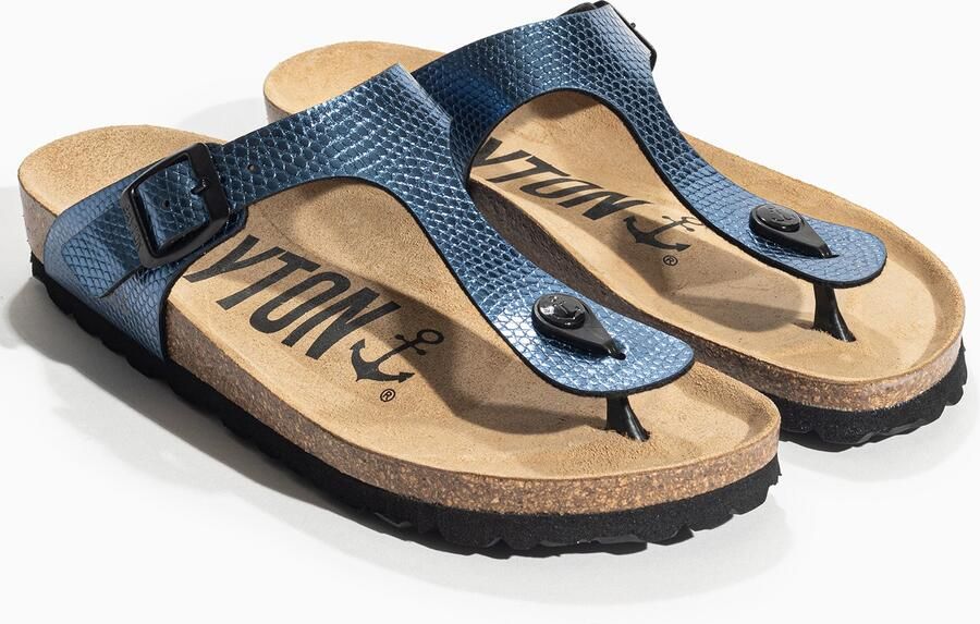 Bayton Teenslipper 'MERCURE' kobaltblauw - Foto 3