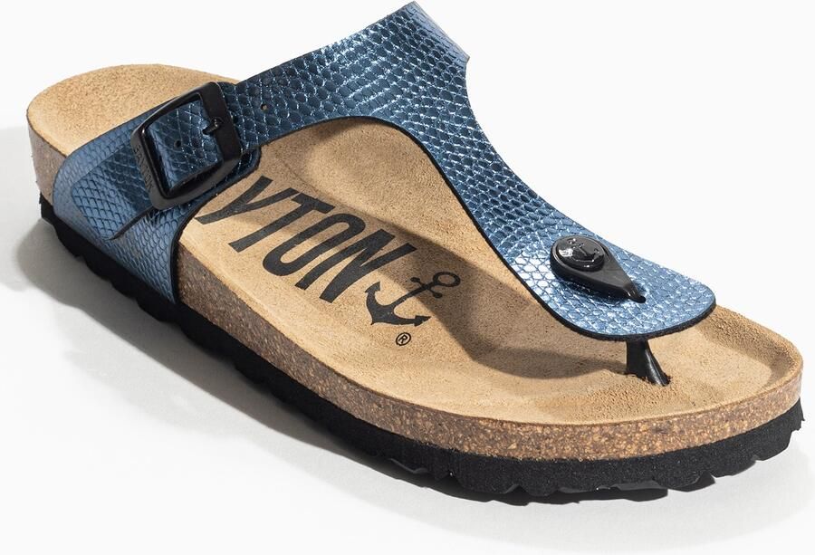 Bayton Teenslipper 'MERCURE' kobaltblauw - Foto 2