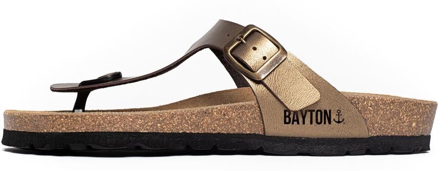 Bayton Teenslipper 'Mercure' lichtbruin - Foto 1