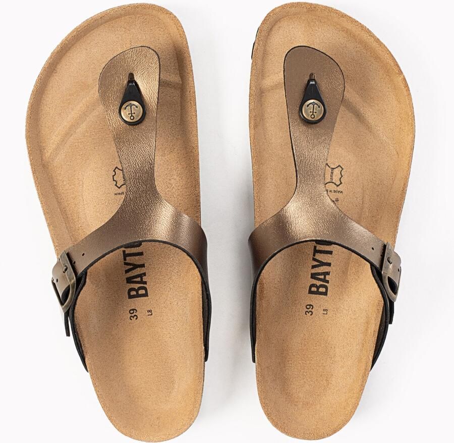 Bayton Teenslipper 'Mercure' lichtbruin - Foto 2