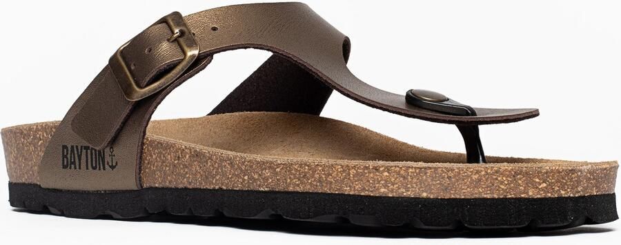 Bayton Teenslipper 'Mercure' lichtbruin - Foto 6