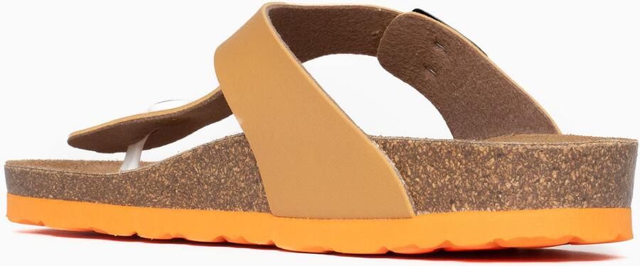 Bayton Teenslipper 'Mercure' lichtbruin zwart - Foto 2