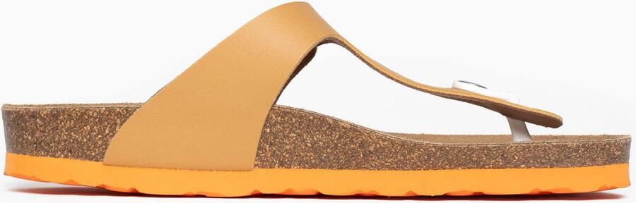 Bayton Teenslipper 'Mercure' lichtbruin zwart - Foto 6