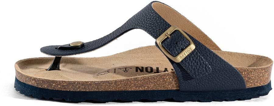 Bayton Teenslipper 'Mercure' navy