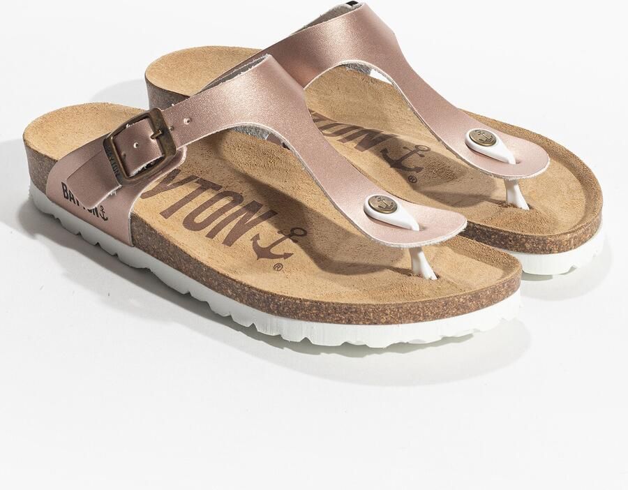 Bayton Teenslipper 'MERCURE' nude wit - Foto 6