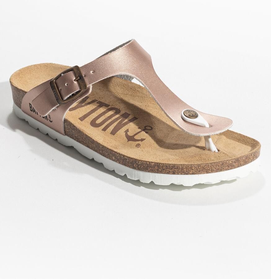 Bayton Teenslipper 'MERCURE' nude wit - Foto 2