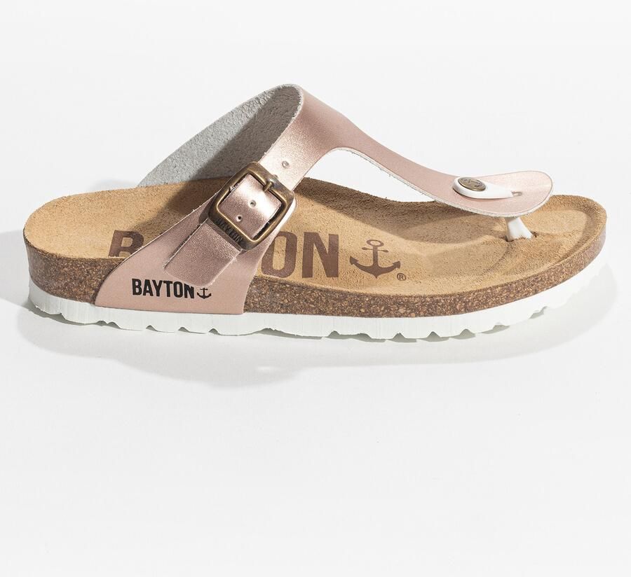 Bayton Teenslipper 'MERCURE' nude wit - Foto 3