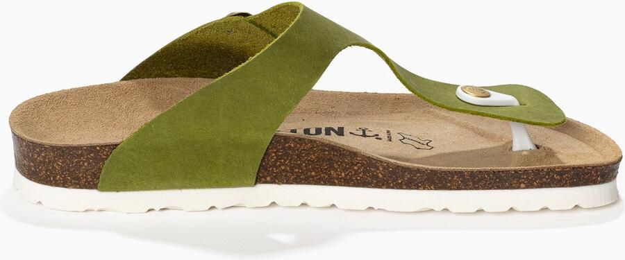 Bayton Teenslipper 'MERCURE' olijfgroen - Foto 6