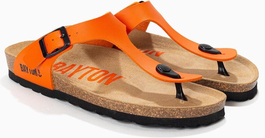 Bayton Teenslipper 'MERCURE' oranje zwart - Foto 5