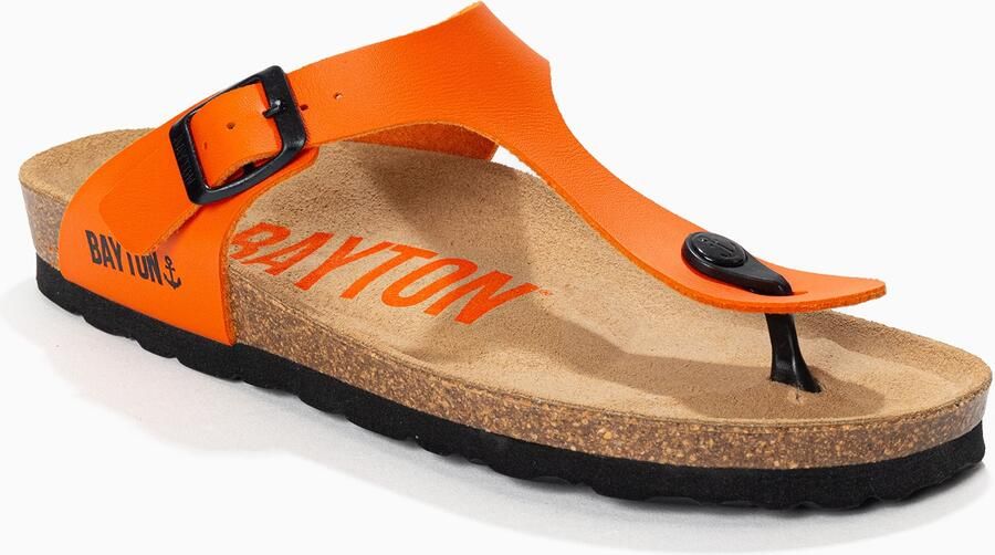 Bayton Teenslipper 'MERCURE' oranje zwart - Foto 3