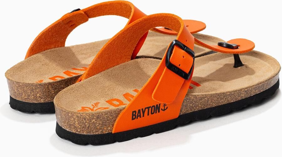 Bayton Teenslipper 'MERCURE' oranje zwart - Foto 4