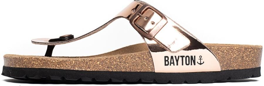 Bayton Teenslipper 'Mercure' rose-goud