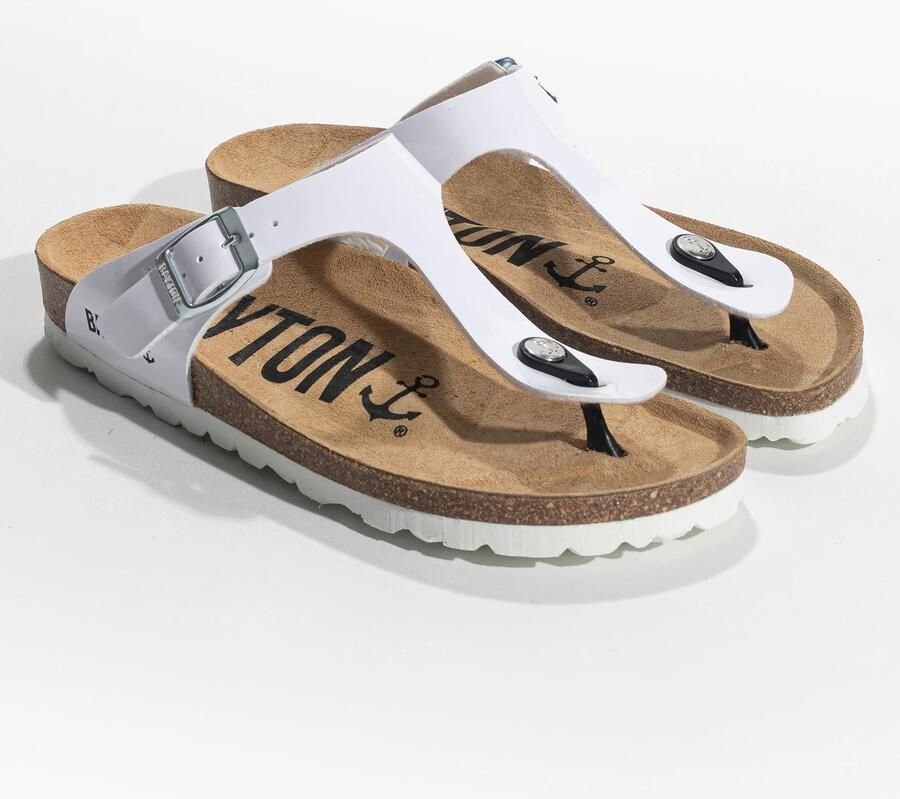 Bayton Teenslipper 'MERCURE' wit - Foto 2