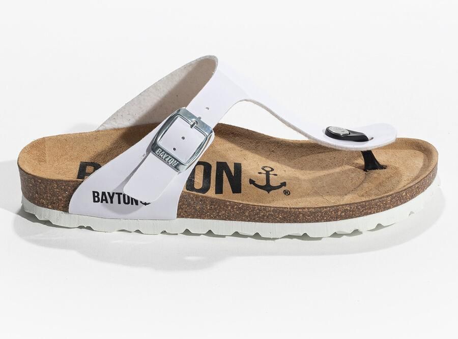 Bayton Teenslipper 'MERCURE' wit - Foto 3