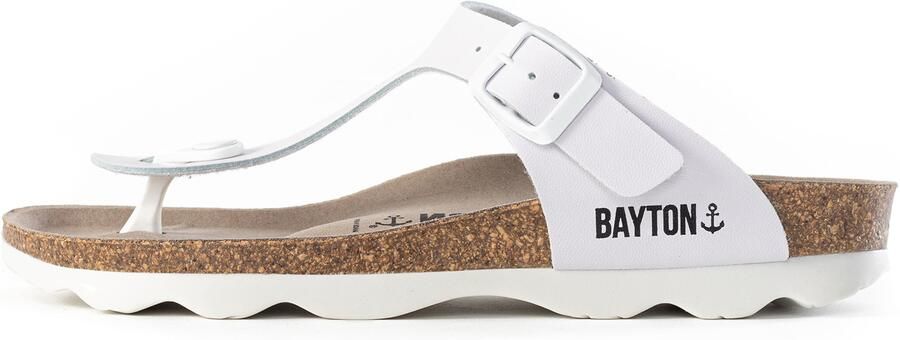 Bayton Teenslipper 'Mercure' wit - Foto 1