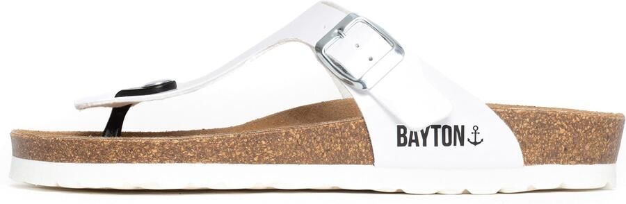 Bayton Teenslipper 'Mercure' wit