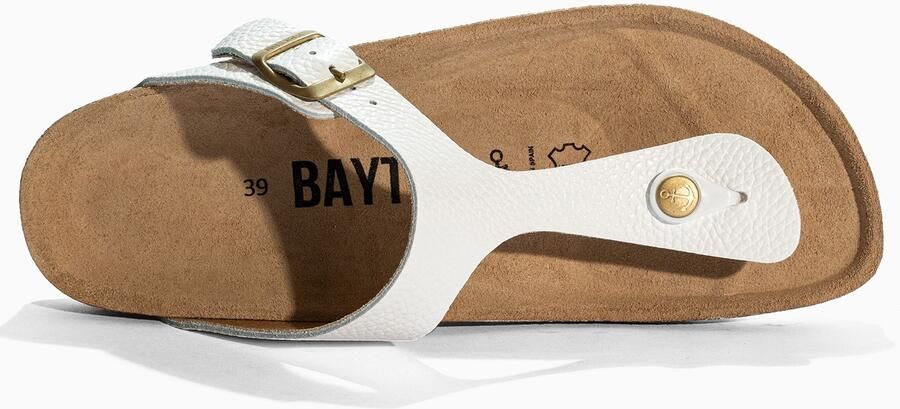 Bayton Teenslipper 'Mercure' wit - Foto 5