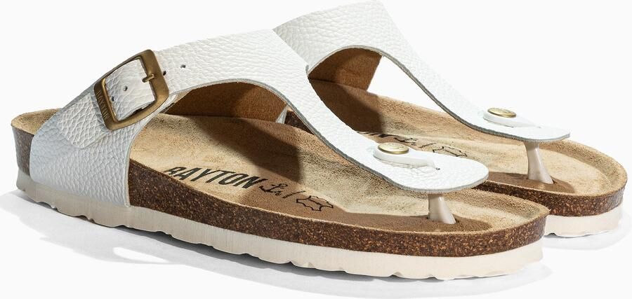 Bayton Teenslipper 'Mercure' wit - Foto 4