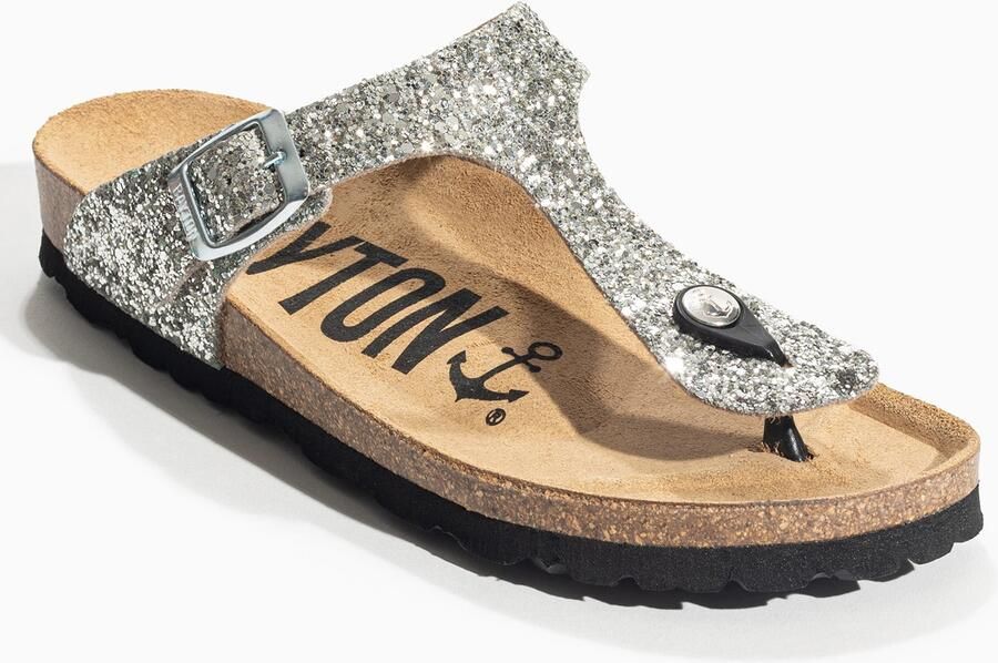 Bayton Teenslipper 'Mercure' zilver - Foto 2