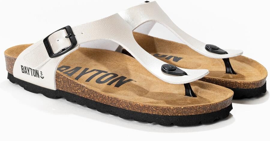 Bayton Teenslipper 'MERCURE' zilver - Foto 4