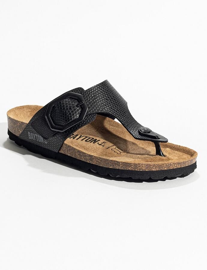Bayton Teenslipper 'MERCURE' zwart - Foto 4