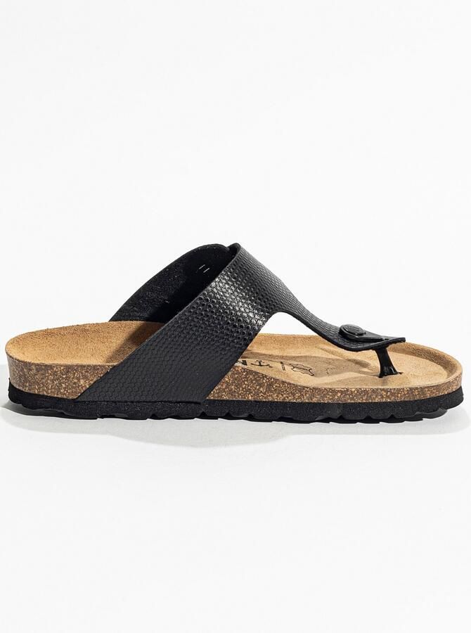 Bayton Teenslipper 'MERCURE' zwart - Foto 6