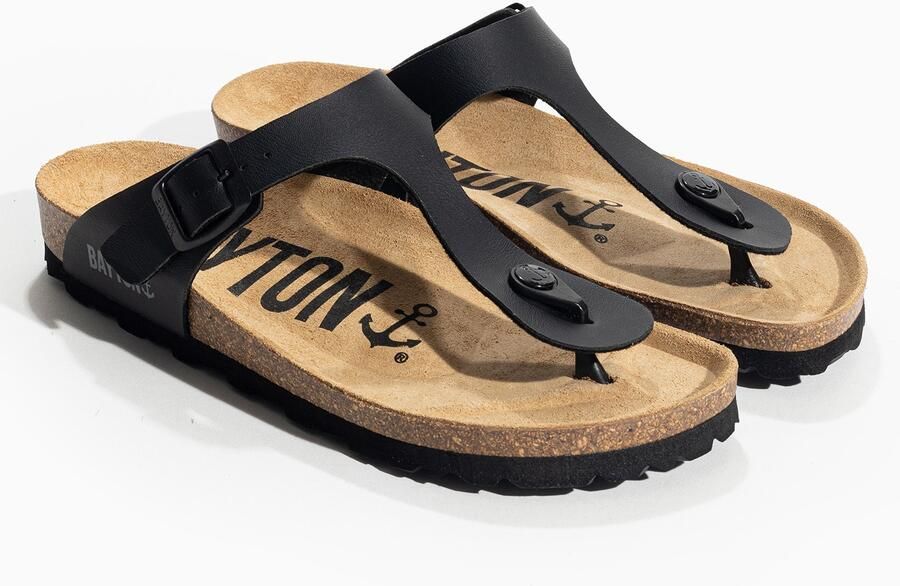 Bayton Teenslipper 'Mercure' zwart - Foto 4