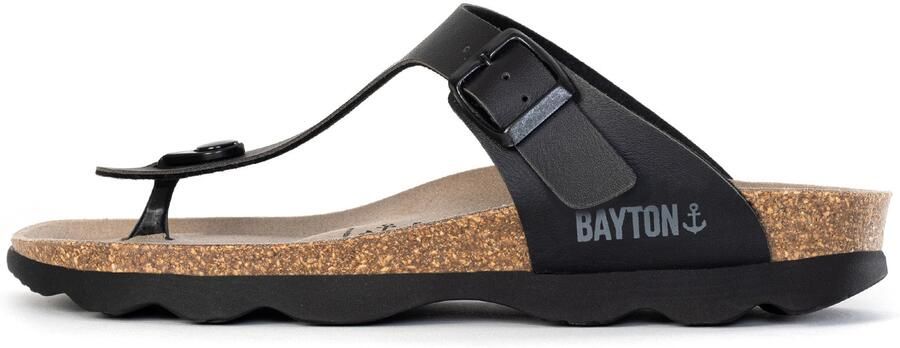 Bayton Teenslipper 'Mercure' zwart