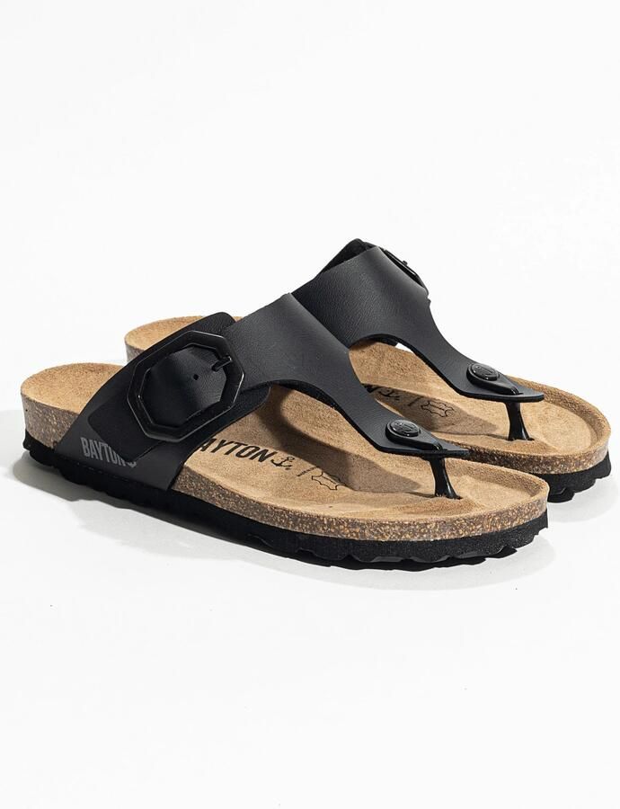 Bayton Teenslipper 'MERCURE' zwart - Foto 6