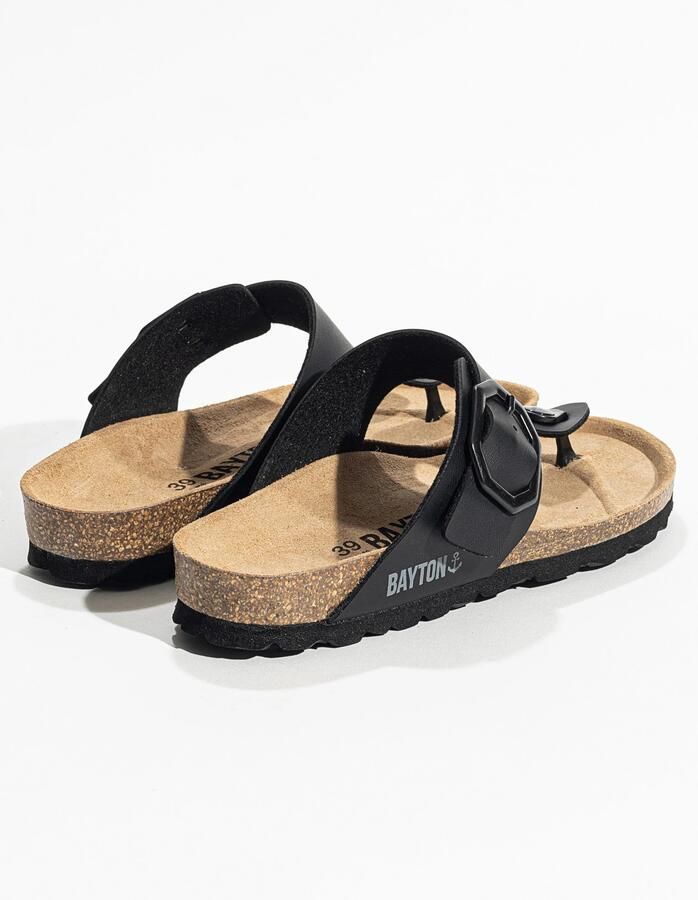 Bayton Teenslipper 'MERCURE' zwart - Foto 5