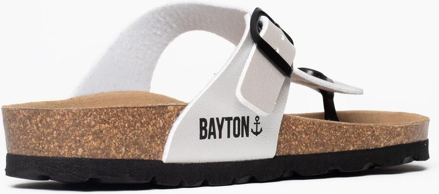 Bayton Teenslipper 'Mercure' zwart wit - Foto 2