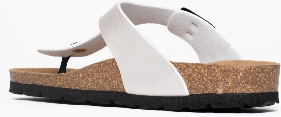 Bayton Teenslipper 'Mercure' zwart wit - Foto 3