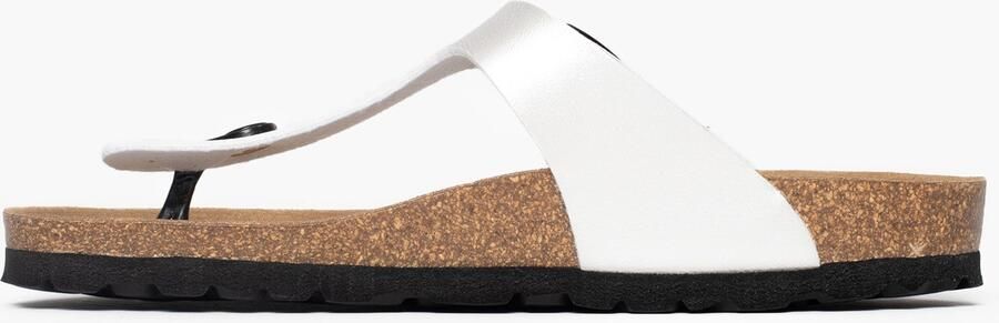 Bayton Teenslipper 'Mercure' zwart wit - Foto 6